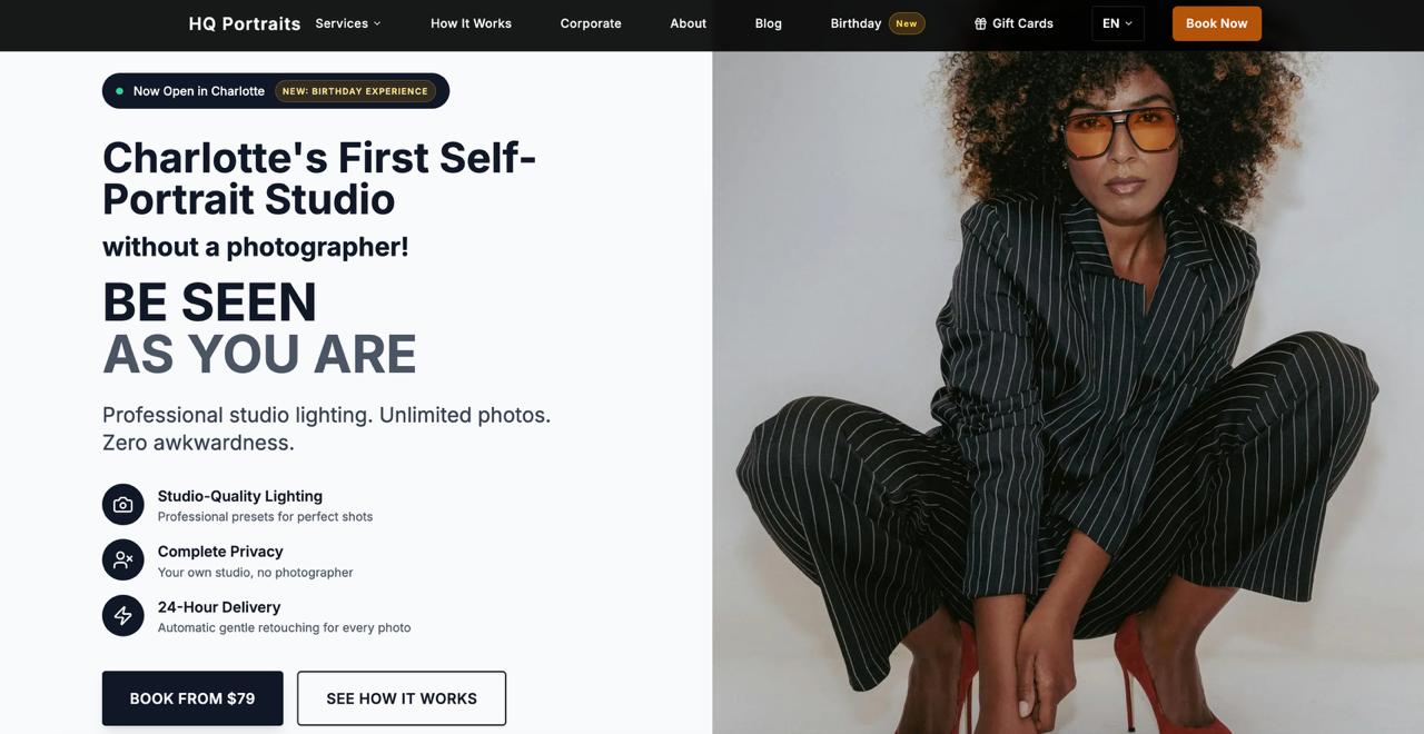 A marketing and SEO plan for a photo studio