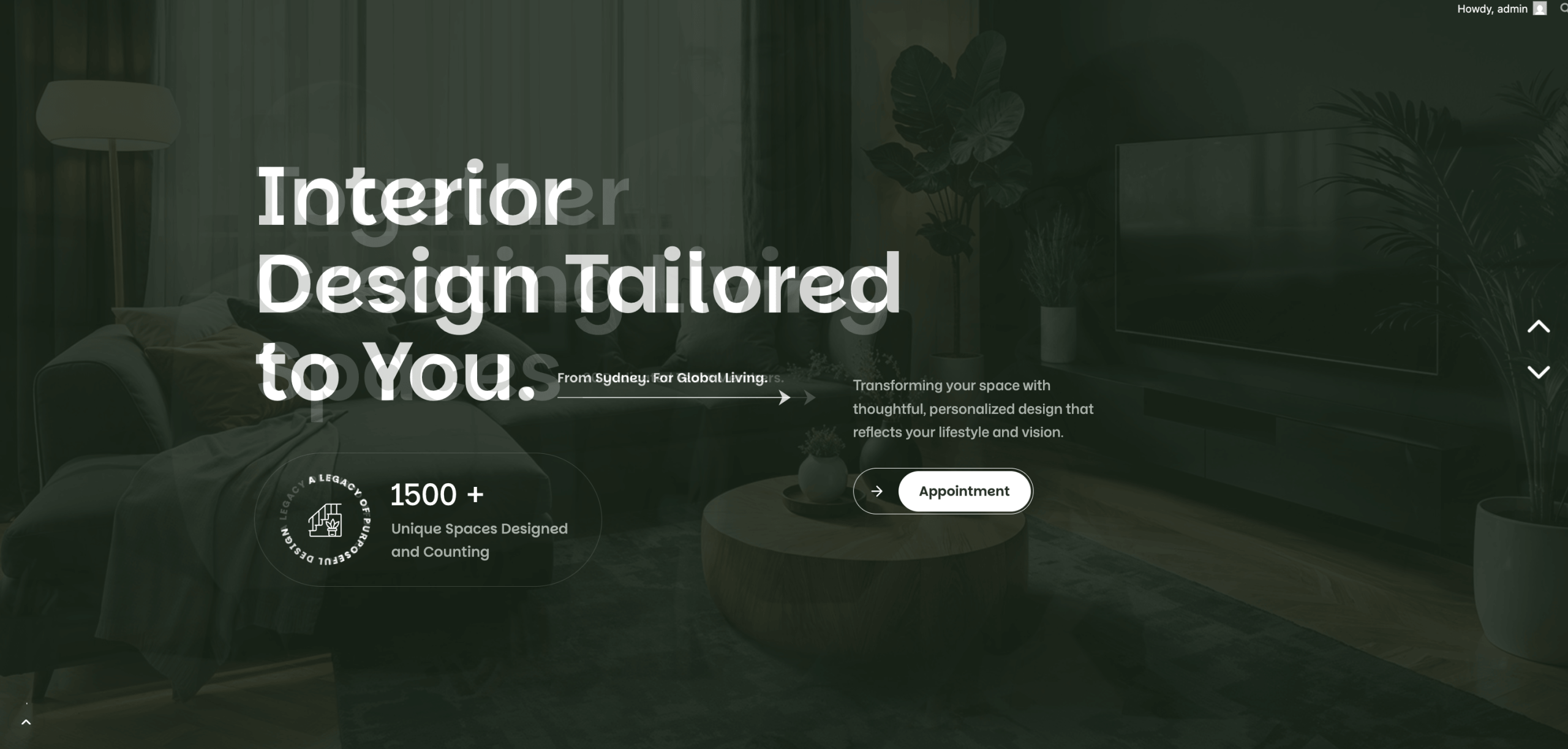 Web design for a Sarasota contractor