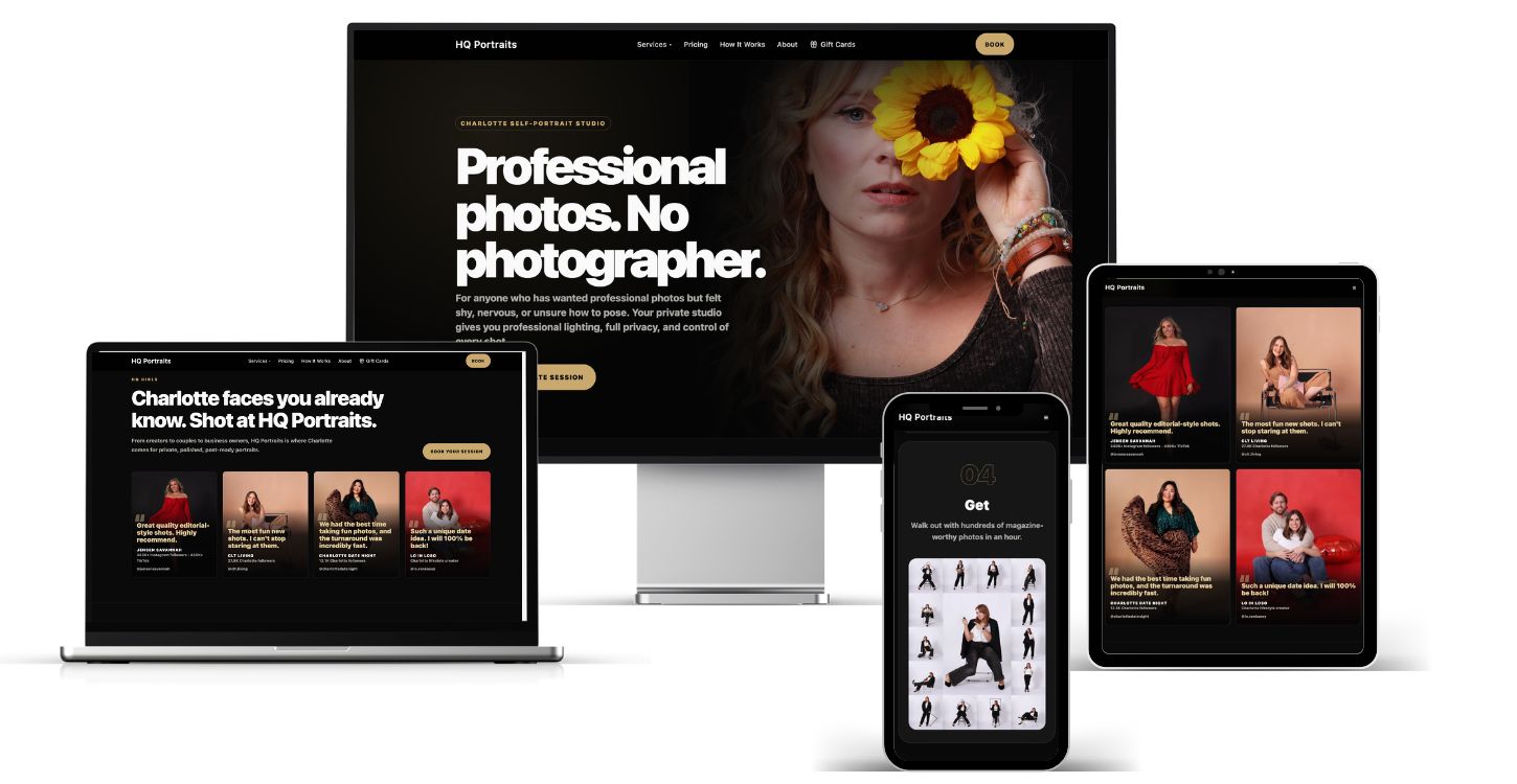 A marketing and SEO plan for a photo studio